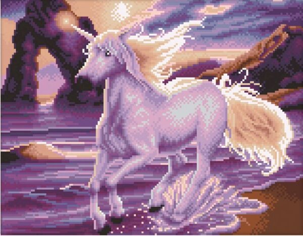 diamond painting unicorno