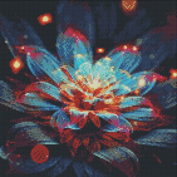 Diamond painting Loto Flower - immagine 2