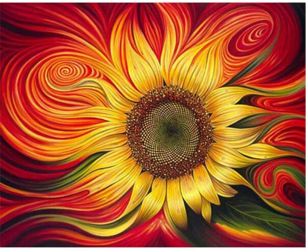 diamond painting girasole