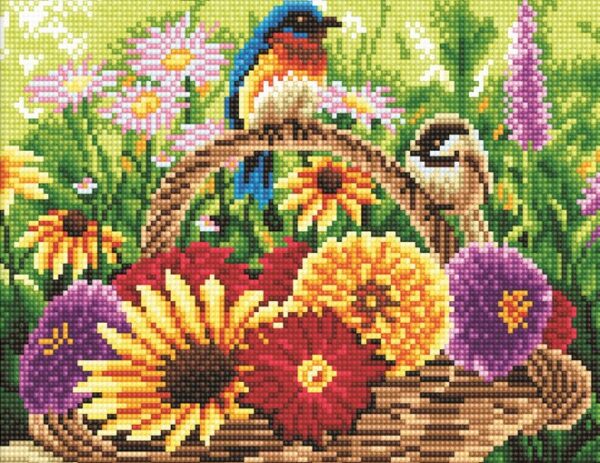 diamond painting summer flowers