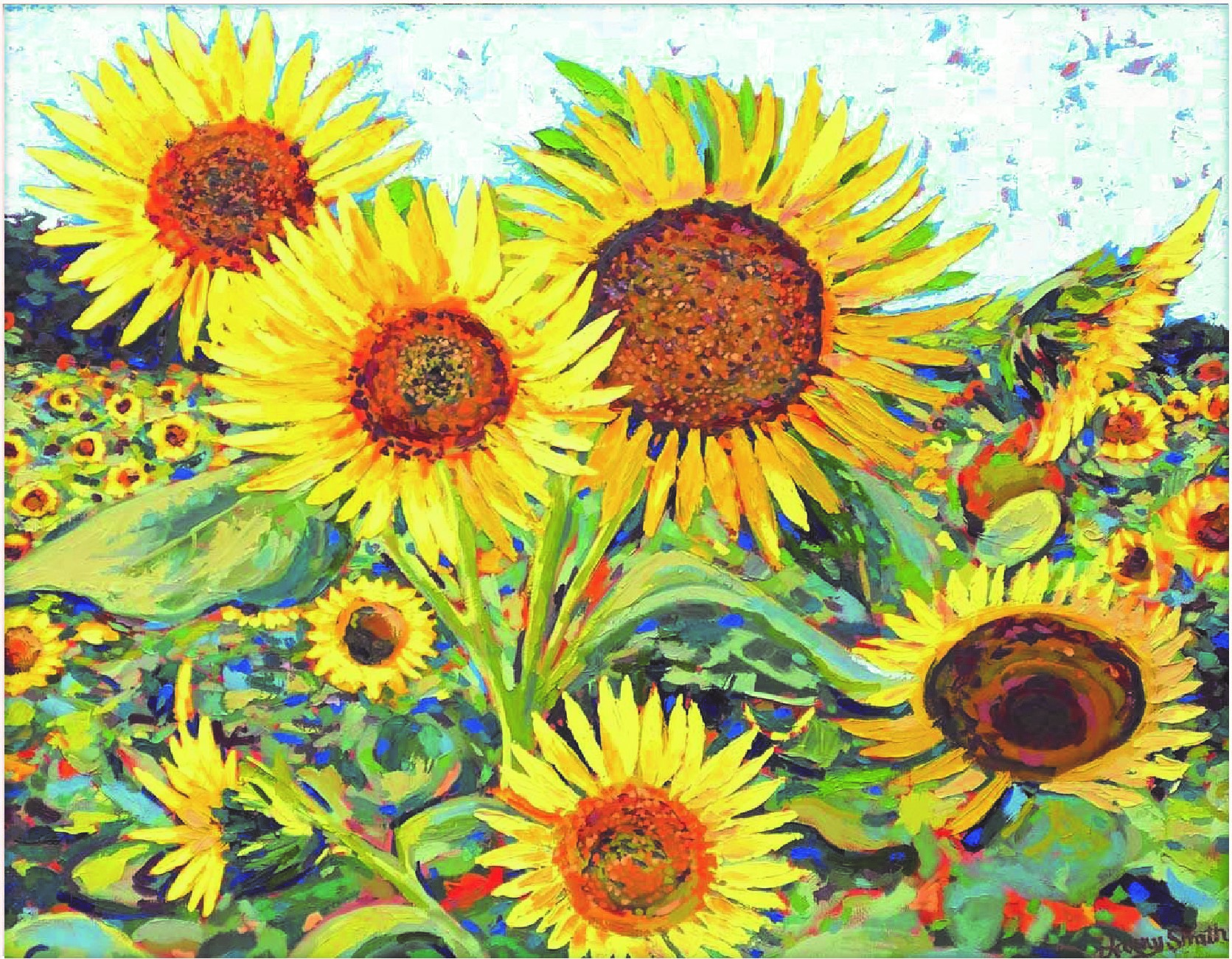 Diamond painting Girasoli - Diamond Painting Quality